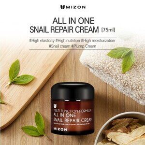 MIZON All In One Snail Repair Cream 75ml Intense Cream KOREA BEST SNAIL CREAM